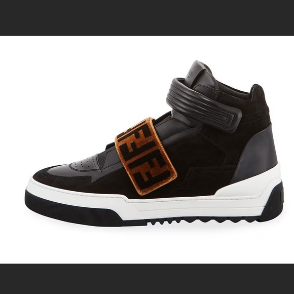 Fendi High-Top Men’s Sneakers - Picture 6 of 7